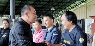 Jasa Raharja dan Komunitas Motor Gelar Safety Riding dan Pembersihan Rambu Lalu Lintas